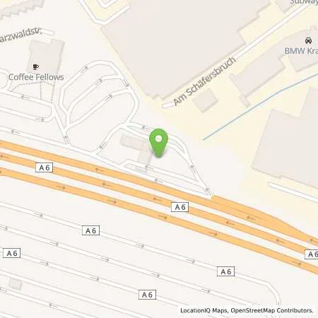 Standortübersicht der Tankstelle Shell Sinsheim A6 Kraichgau Nord in 74889 Sinsheim