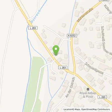 Standortübersicht der Tankstelle Franz Schmid in 88367 Hohentengen