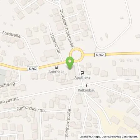 Standortübersicht der Tankstelle Aral Tankstelle in 63571 Gelnhausen