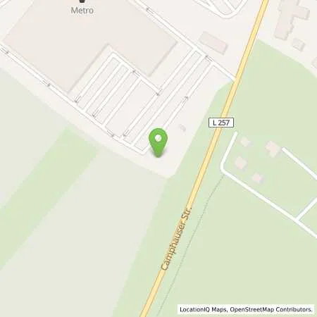 Standortübersicht der Tankstelle Supermarkt-Tankstelle SAARBRUECKEN - DUDWEILER CAMPHAUSER STR. 4 in 66125 SAARBRUECKEN (DUDWEILER)