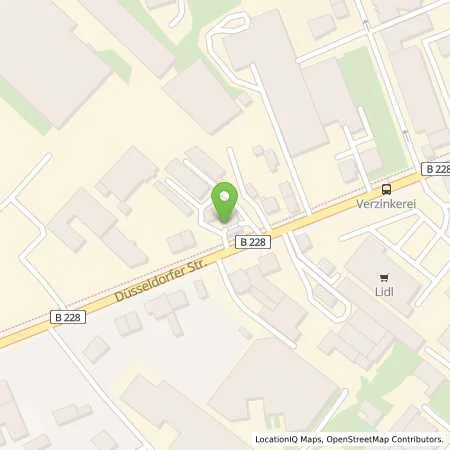 Standortübersicht der Tankstelle TotalEnergies Hilden in 40721 Hilden