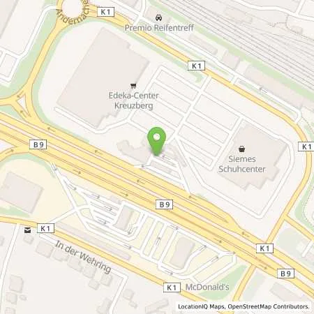 Standortübersicht der Tankstelle Shell Koblenz B 9 Richtung Andernach in 56070 Koblenz