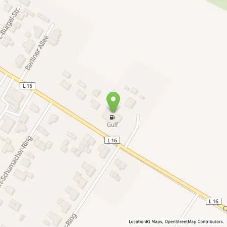 Standortübersicht der Tankstelle Greenline Fehrbellin in 16833 Fehrbellin