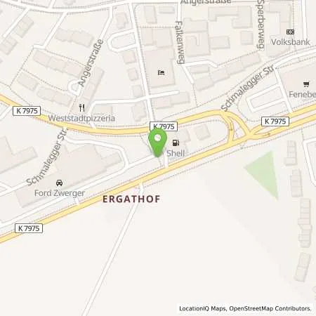 Standortübersicht der Tankstelle Shell Ravensburg Meersburger Str. 144 in 88213 Ravensburg