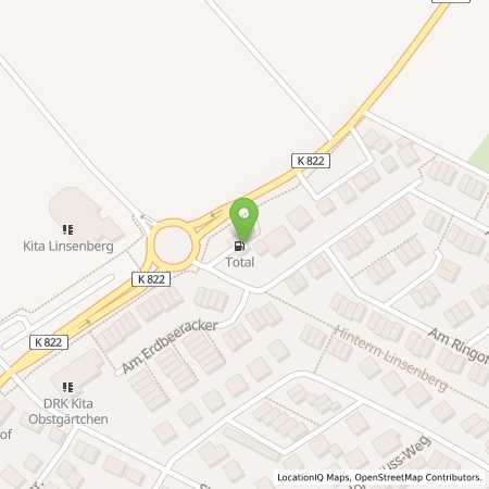 Standortübersicht der Benzin-Super-Diesel Tankstelle: TotalEnergies Kriftel in 65830, Kriftel