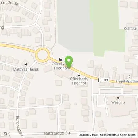 Standortübersicht der Tankstelle Aral Tankstelle in 76877 Offenbach