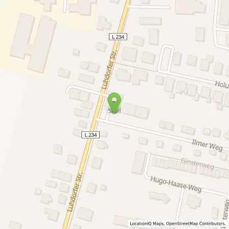 Standortübersicht der Tankstelle Shell Winsen (Luhe) Luhdorfer Str. 67 in 21423 Winsen (Luhe)