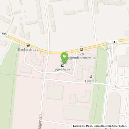 Standortübersicht der Tankstelle Karsten Höcker in 46240 Bottrop