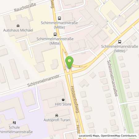 Standortübersicht der Benzin-Super-Diesel Tankstelle: Aral Tankstelle in 22043, Hamburg