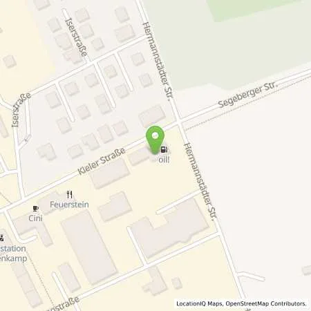 Standortübersicht der Tankstelle OIL! Tankstelle Trappenkamp in 24610 Trappenkamp