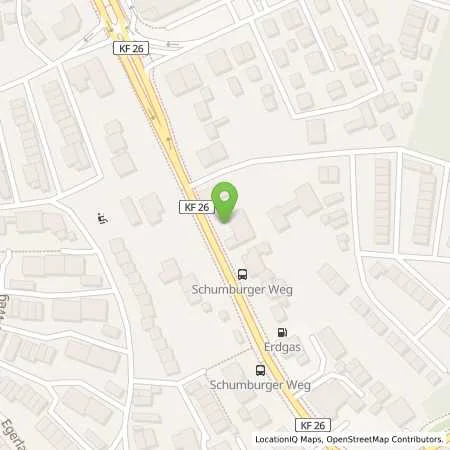 Standortübersicht der Tankstelle JET KAUFBEUREN SUDETENSTR. 38 in 87600 KAUFBEUREN