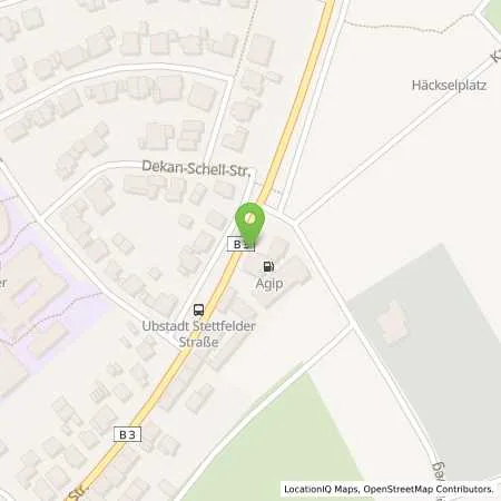 Standortübersicht der Tankstelle UBSTADT-WEIHER - STETTFELDER STR. in 76698 Ubstadt-Weiher