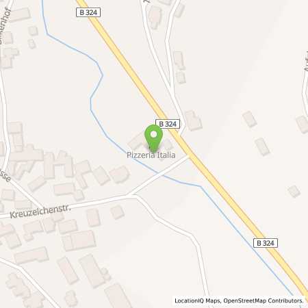 Standortübersicht der Benzin-Super-Diesel Tankstelle: Tankstelle Obergeis in 36286, Neuenstein-Obergeis