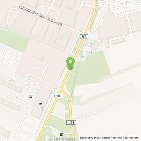 Standortübersicht der Tankstelle star Tankstelle in 16321 Bernau