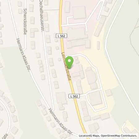 Standortübersicht der Tankstelle star Tankstelle in 57074 Siegen