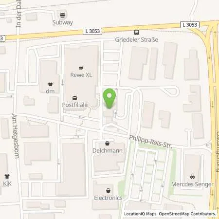 Standortübersicht der Tankstelle bft - Peter Zügel in 35510 Butzbach