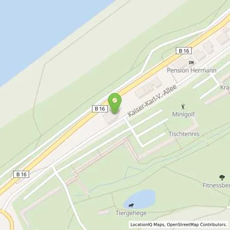 Standortübersicht der Tankstelle Bad Abbach Kaiser- Karl- V.- Allee 60 in 93077 Bad Abbach