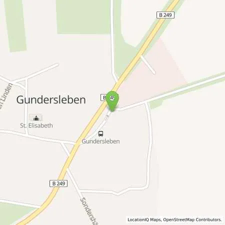Standortübersicht der Tankstelle star Tankstelle in 99713 Ebeleben (Gundersleben)