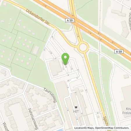 Standortübersicht der Tankstelle SB-Tank am HIT in 53844 Troisdorf (Sieglar)