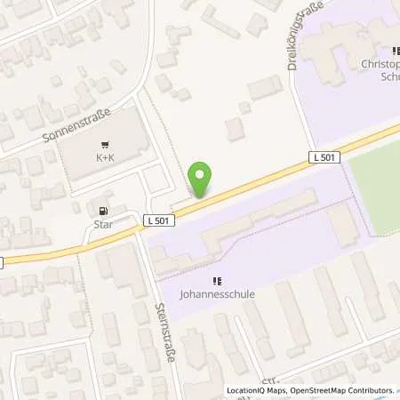 Standortübersicht der Tankstelle star Tankstelle in 48429 Rheine