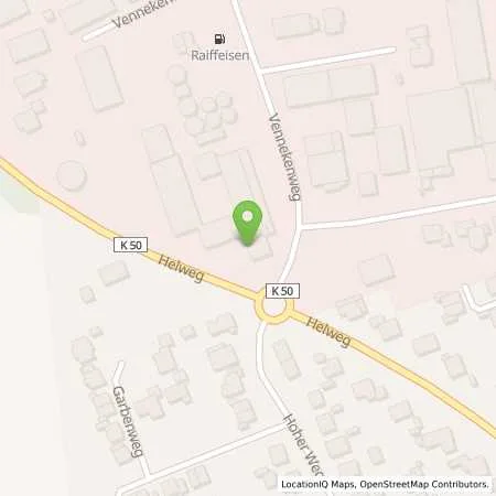 Standortübersicht der Tankstelle Agri V Raiffeisen eG, Geschäftsstelle Raesfeld in 46348 Raesfeld