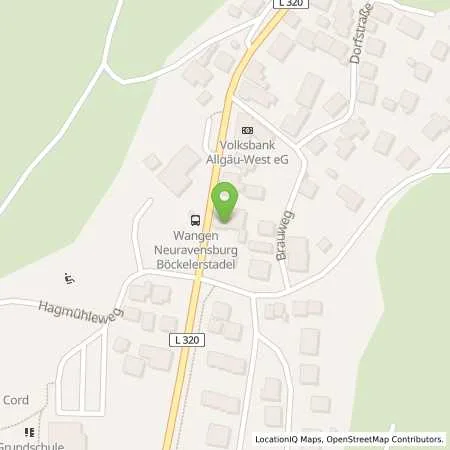 Standortübersicht der Tankstelle AVIA Tankstelle in 88239 Wangen (Neuravensburg)