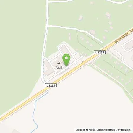 Standortübersicht der Tankstelle Aral Tankstelle in 63452 Hanau