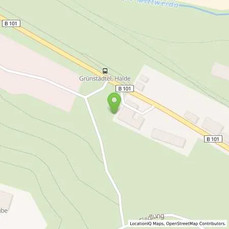 Standortübersicht der Tankstelle Aral Tankstelle in 08340 Schwarzenberg