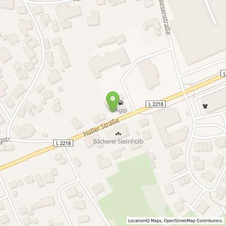 Standortübersicht der Tankstelle CRAILSHEIM-ROSSFELD - HALLER STR. 2 in 74564 Crailsheim (Rossfeld)