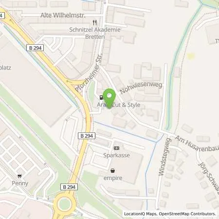 Standortübersicht der Tankstelle Aral Tankstelle in 75015 Bretten