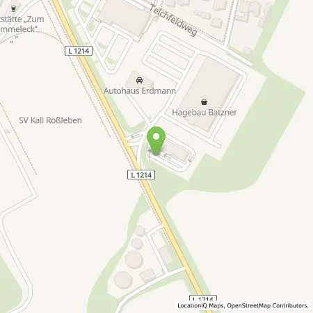 Standortübersicht der Tankstelle OIL! Tankstelle Roßleben in 06571 Roßleben