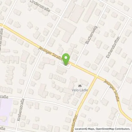 Standortübersicht der Tankstelle Kirchheim Jesinger Strasse 50 in 73230 Kirchheim