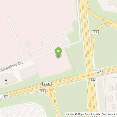 Standortübersicht der Tankstelle Supermarkt-Tankstelle LUDWIGSHAFEN OGGERSHEIM ODERSTR. 2 in 67071 LUDWIGSHAFEN OGGERSHEIM