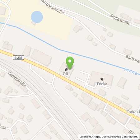 Standortübersicht der Benzin-Super-Diesel Tankstelle: OIL! Tankstelle Lennestadt in 57368, Lennestadt