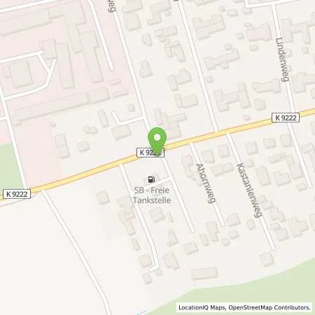 Standortübersicht der Tankstelle Sb Wittichenau Kamenzer Straße 95 in 02997 Wittichenau