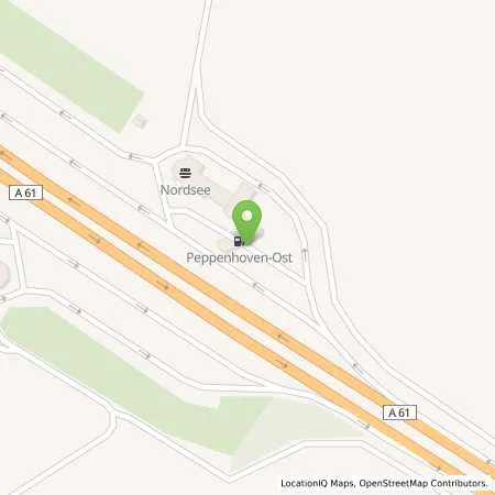 Standortübersicht der Tankstelle Shell Rheinbach A61 Peppenhoven Ost in 53359 Rheinbach