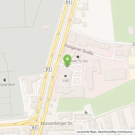 Standortübersicht der Tankstelle Aral Tankstelle in 60389 Frankfurt