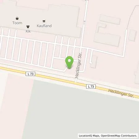 Standortübersicht der Tankstelle Supermarkt STASSFURT in 39418 STASSFURT