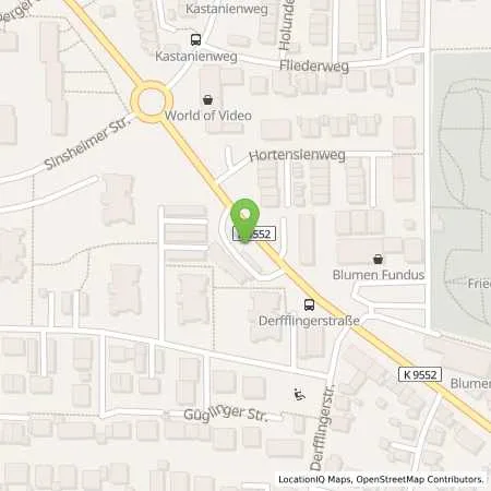 Standortübersicht der Tankstelle Shell Heilbronn Heidelberger Str. 75 in 74080 Heilbronn