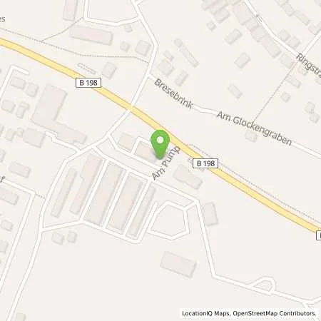 Standortübersicht der Tankstelle Minol Wesenberg in 17255 Wesenberg