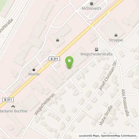 Standortübersicht der Tankstelle Autohaus Max Schlegel KG in 88499 Riedlingen