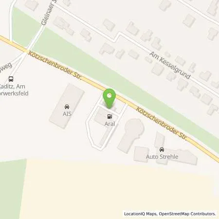 Standortübersicht der Tankstelle Aral Tankstelle in 01139 Dresden