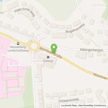 Standortübersicht der Tankstelle Aral Tankstelle in 83512 Wasserburg