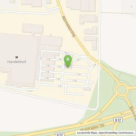 Standortübersicht der Tankstelle Freie Tankstelle Handelshof in 41068 Mönchengladbach