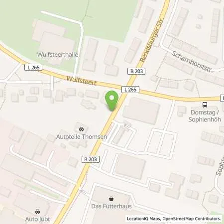 Standortübersicht der Tankstelle star Tankstelle in 24340 Eckernförde