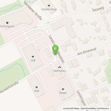 Standortübersicht der Tankstelle Shell Menden Mendener Str. 1 in 58710 Menden