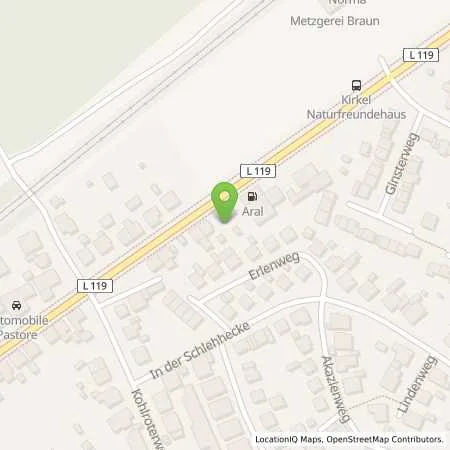 Standortübersicht der Tankstelle Aral Tankstelle in 66459 Kirkel