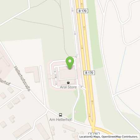 Standortübersicht der Benzin-Super-Diesel Tankstelle: Aral Tankstelle in 01129, Dresden