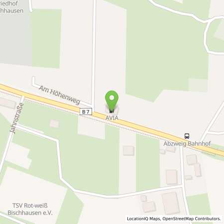 Standortübersicht der Benzin-Super-Diesel Tankstelle: AVIA Tankstelle in 37284, Waldkappel-bischhausen