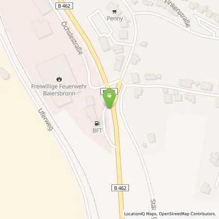 Standortübersicht der Tankstelle bft- Tankstelle Keller Sascha in 72270 Baiersbronn